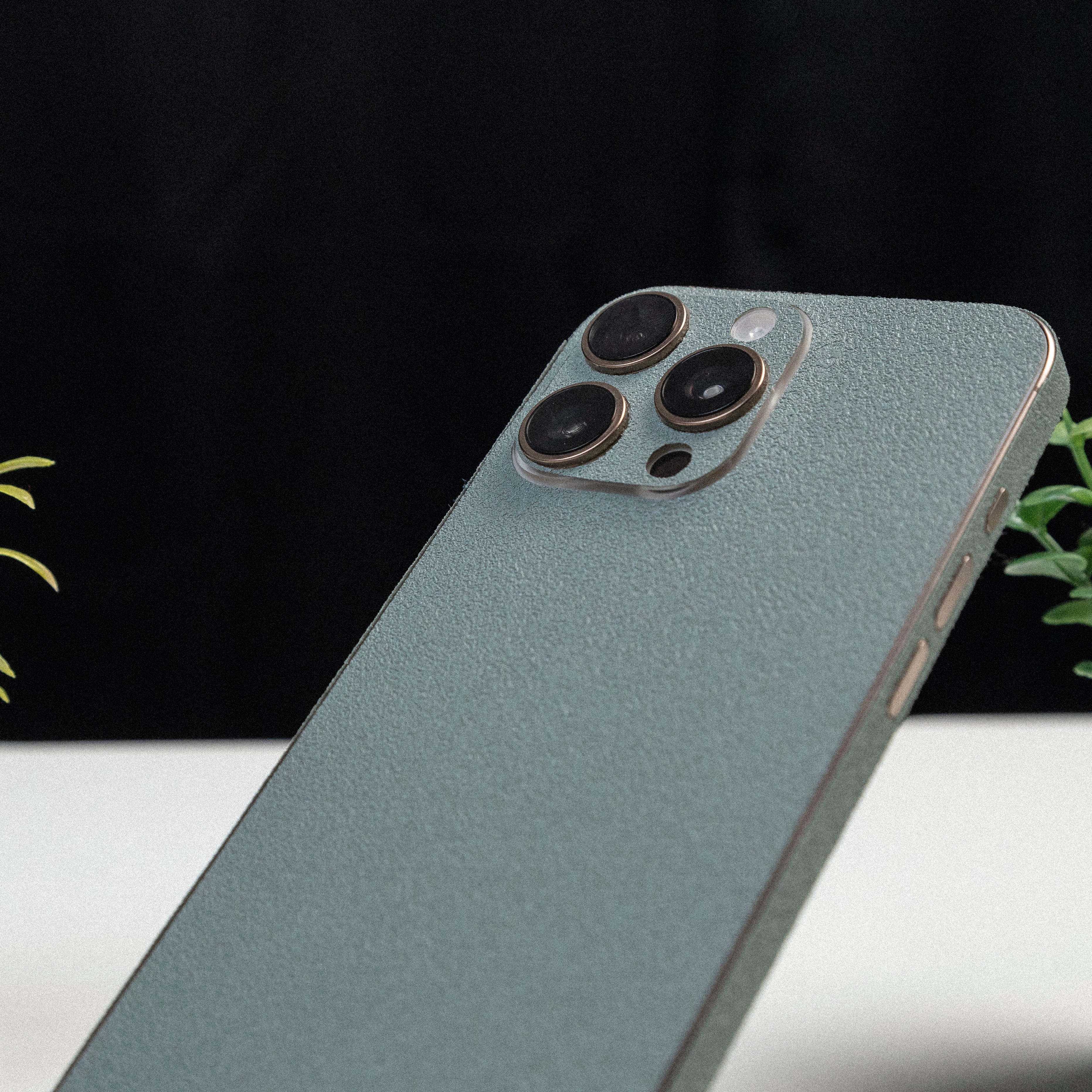 Aqua Stone Textured Mobile Skins
