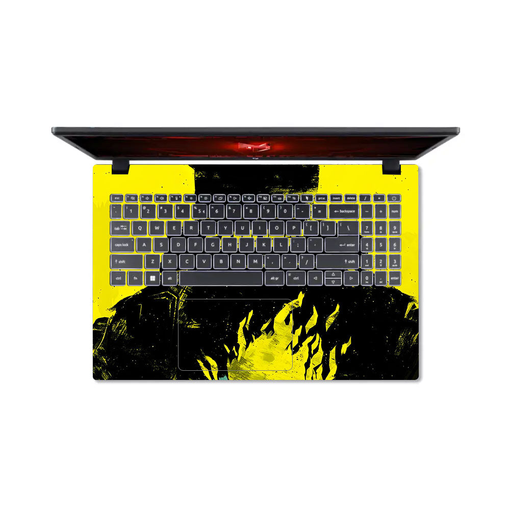 Backlit SAMURAI Jacket Acer Nitro V ANV15 51 55CA Laptop Skin