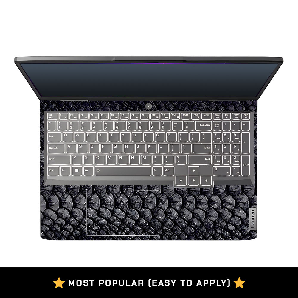 Black Dragon Scale Lenovo LOQ 2023 15IRH8, 15APH8 Laptop Skin