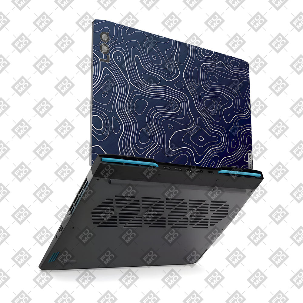 Fluid Lines Design Lenovo LOQ 2023 15IRH8, 15APH8 Laptop Skin