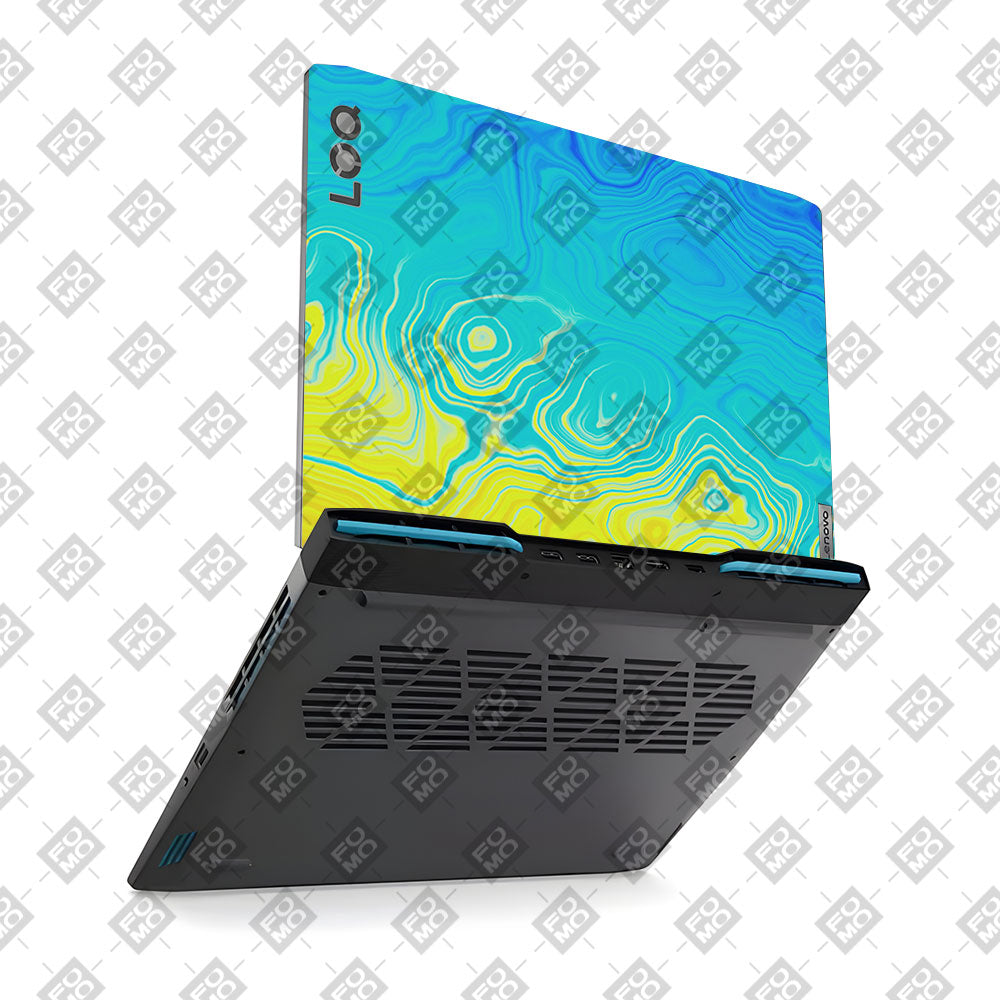 Ocean Gradient Waves Lenovo LOQ 2023 15IRH8, 15APH8 Laptop Skin