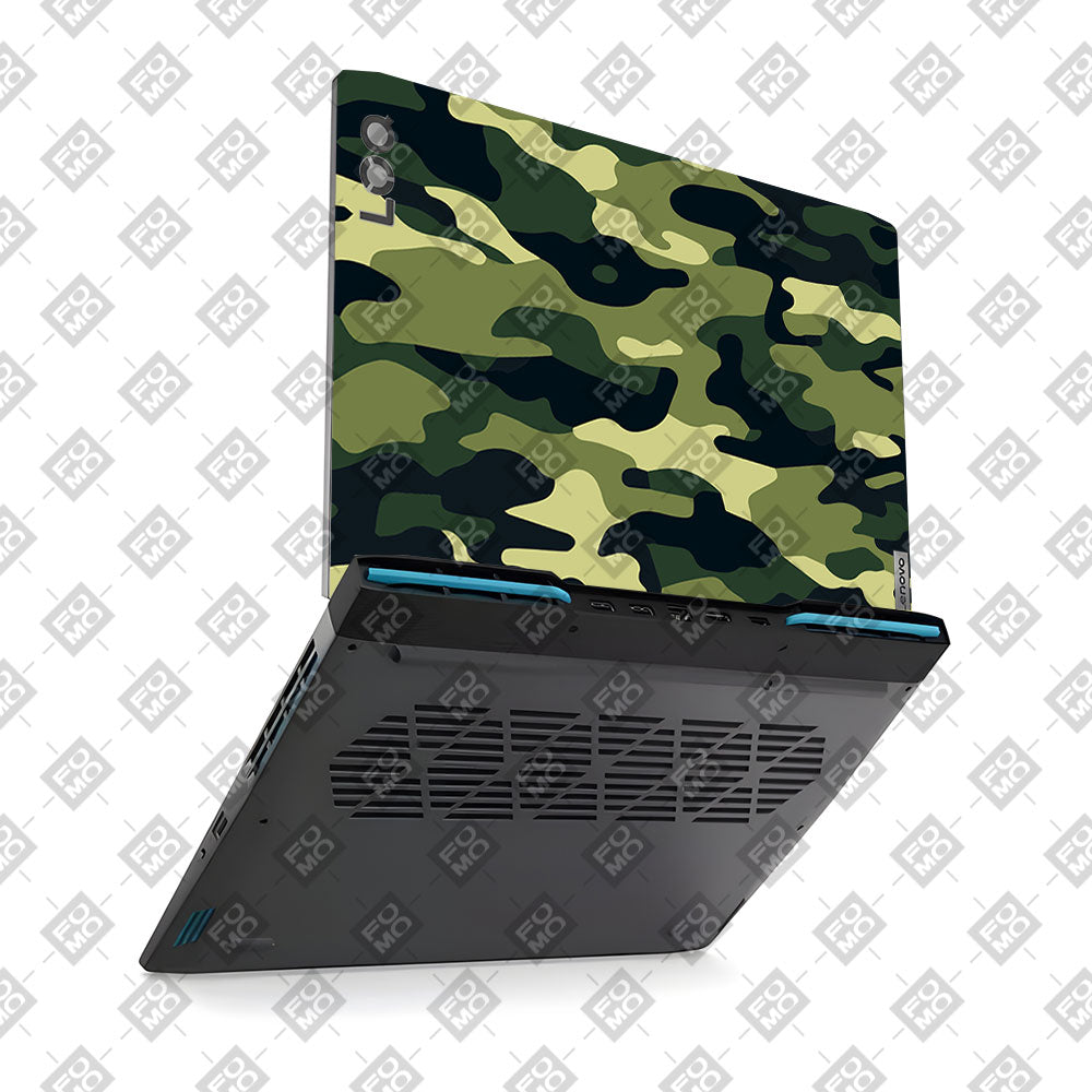 Forest Green Camo Lenovo LOQ 2023 15IRH8, 15APH8 Laptop Skin