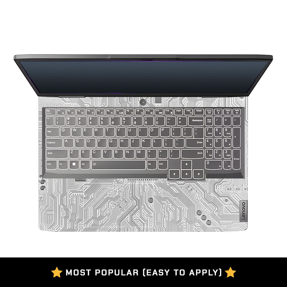 FOMO Circuit Light Mode Lenovo LOQ 2023 15IRH8, 15APH8 Laptop Skin