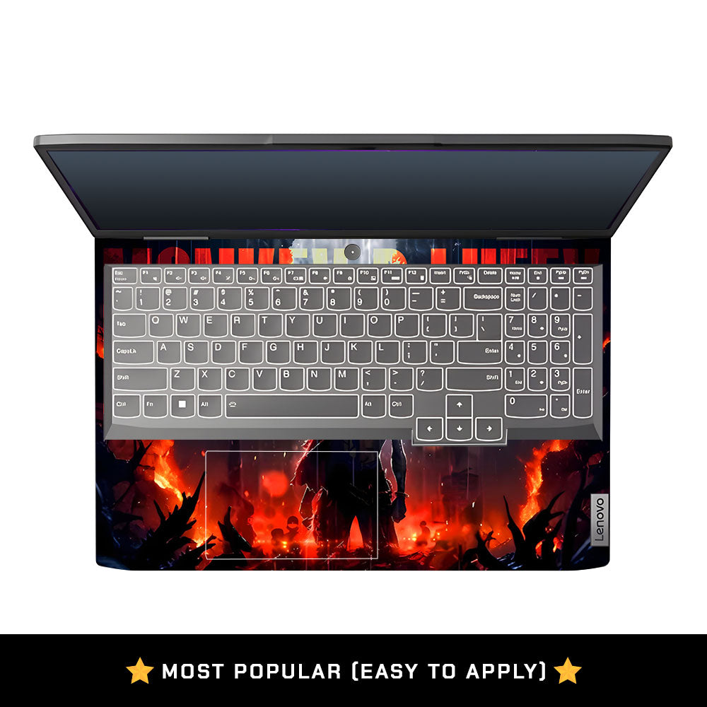 Monkey D. Luffy Blazing Red Lenovo LOQ 2023 15IRH8, 15APH8 Laptop Skin