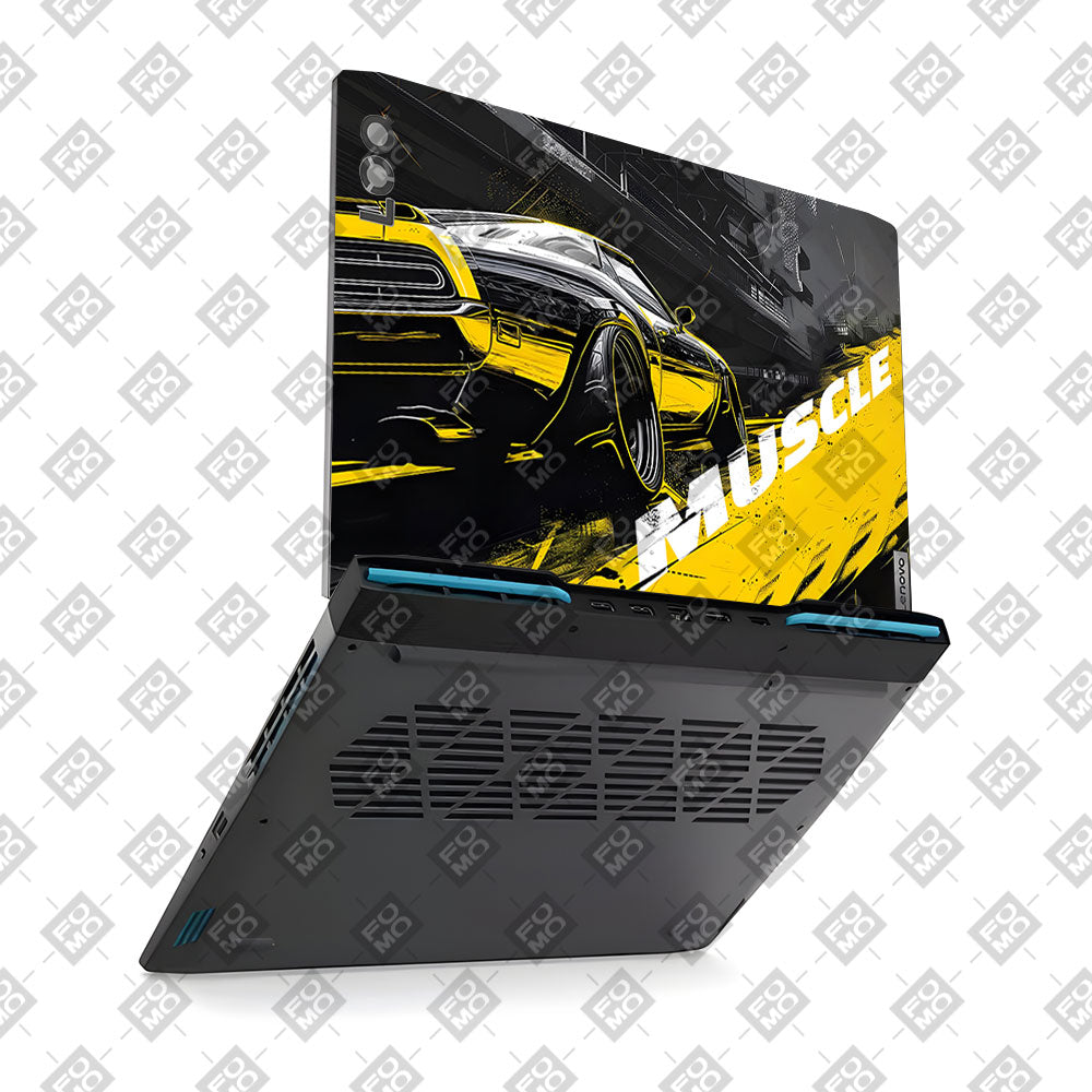 Black Muscle Lenovo LOQ 2023 15IRH8, 15APH8 Laptop Skin