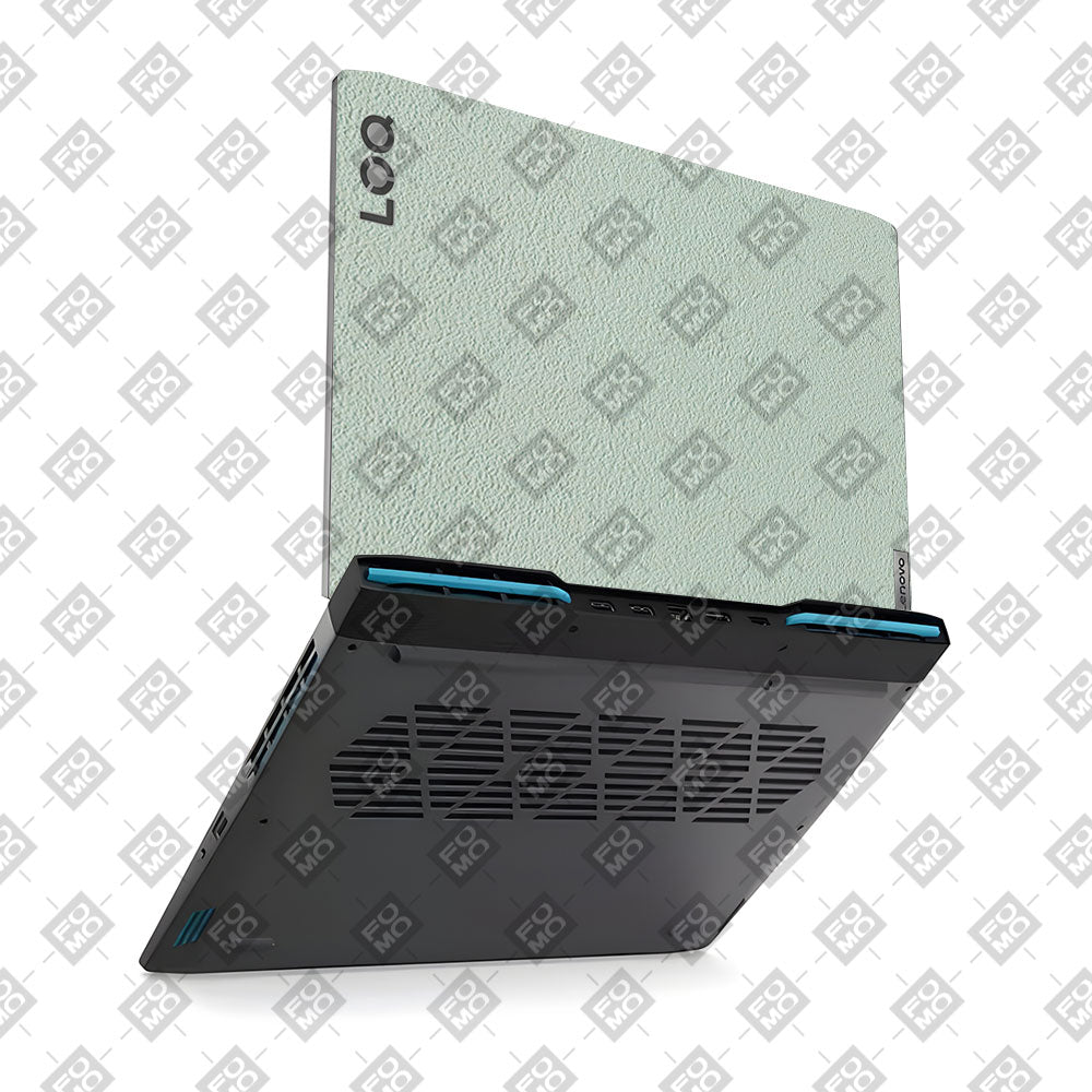 Textured Aqua Stone Lenovo LOQ 2023 15IRH8, 15APH8 Laptop Skin