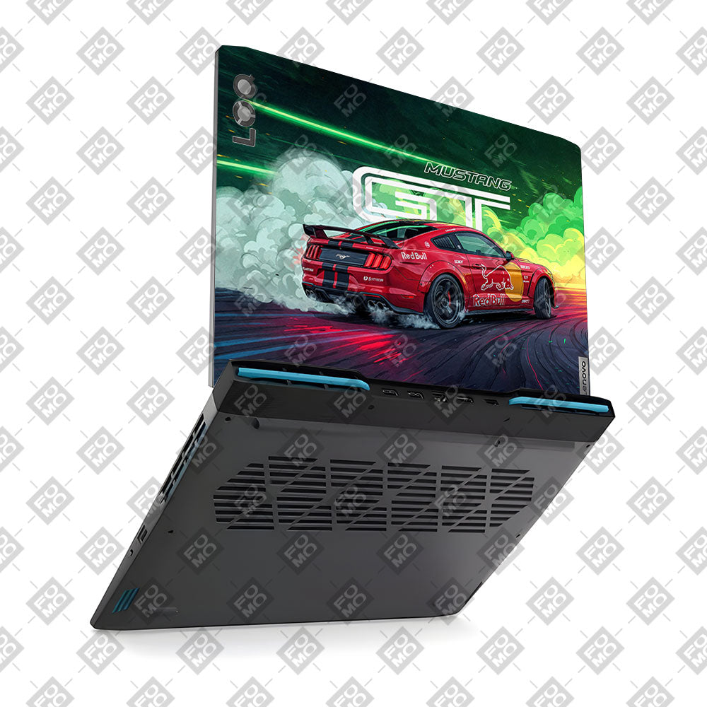 Mustang GT Red Bull Drift Beast Lenovo LOQ 2023 15IRH8, 15APH8 Laptop Skin