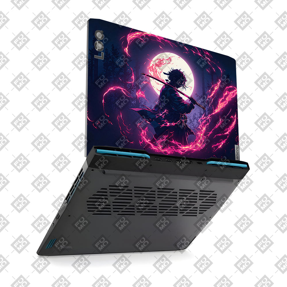 Ember Anime Swordsman Lenovo LOQ 2023 15IRH8, 15APH8 Laptop Skin
