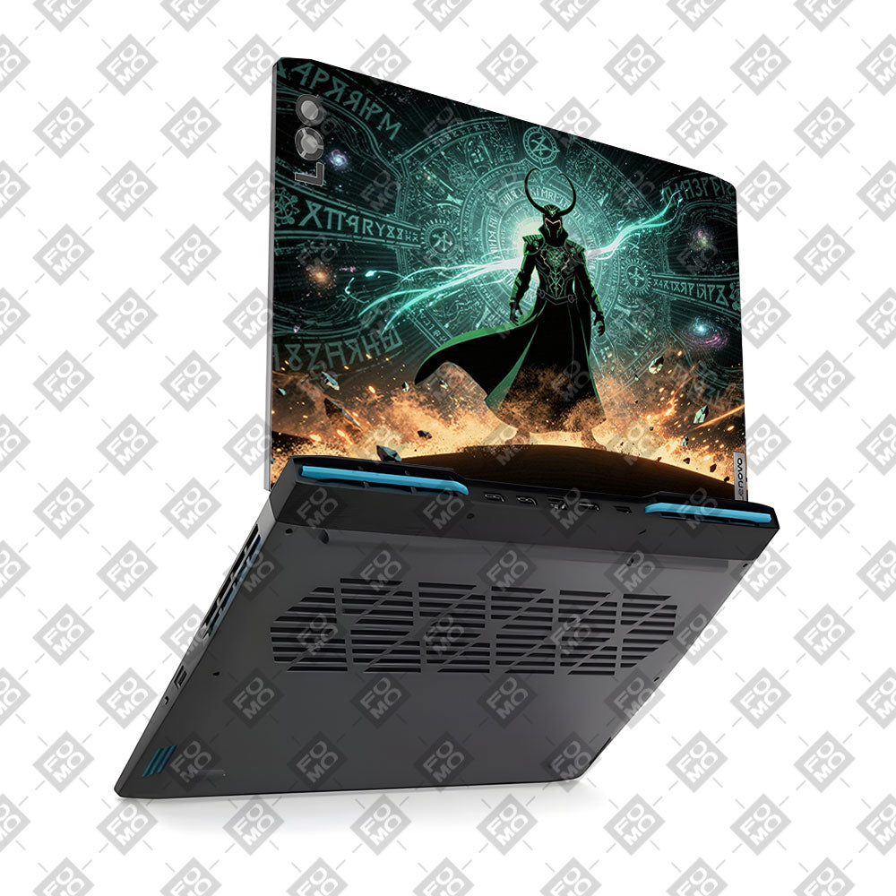 Loki God of Mischief Neon Lenovo LOQ 2023 15IRH8, 15APH8 Laptop Skin