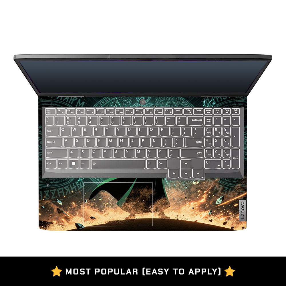 Loki God of Mischief Neon Lenovo LOQ 2023 15IRH8, 15APH8 Laptop Skin