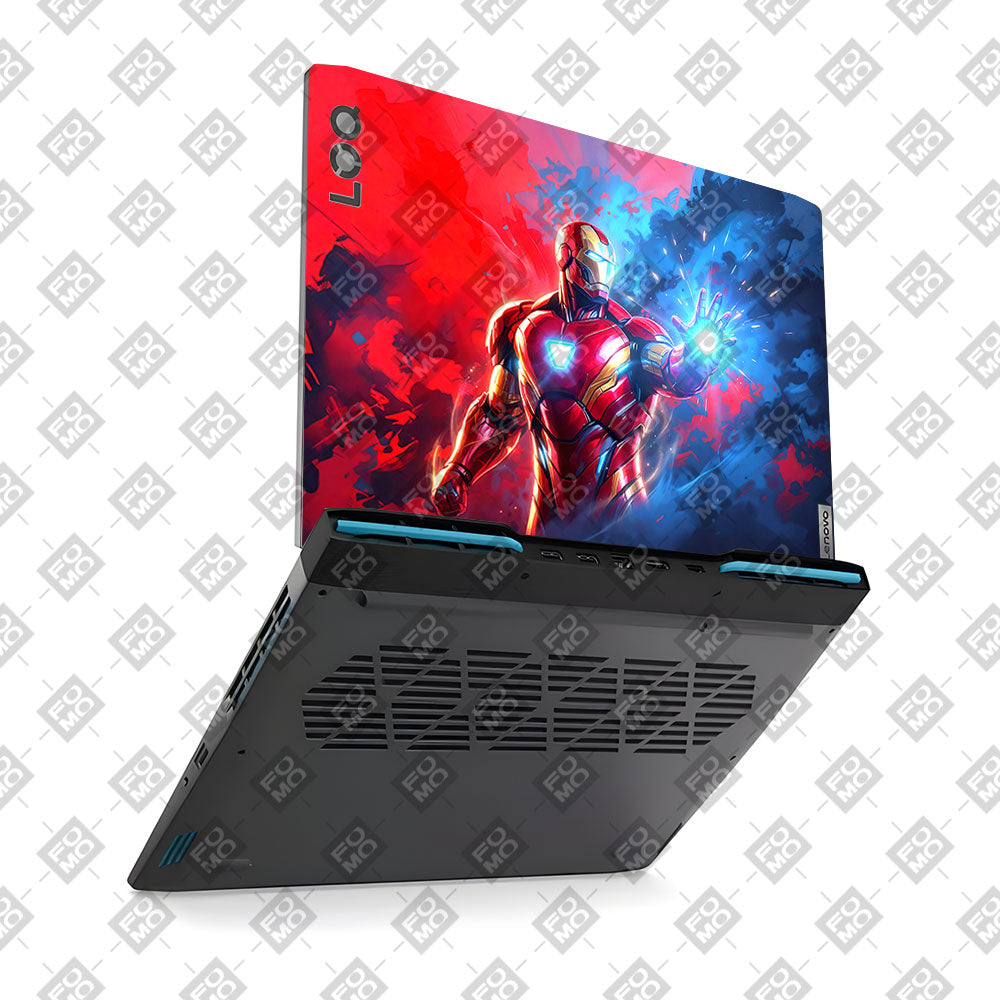 Iron Man Arc Reactor Power Lenovo LOQ 2023 15IRH8, 15APH8 Laptop Skin