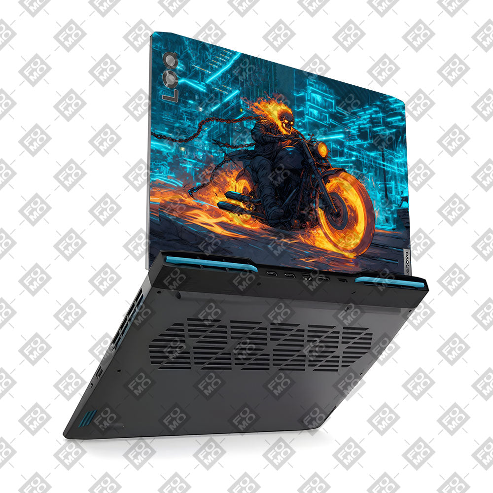 Hellfire Rider Lenovo LOQ 2023 15IRH8, 15APH8 Laptop Skin