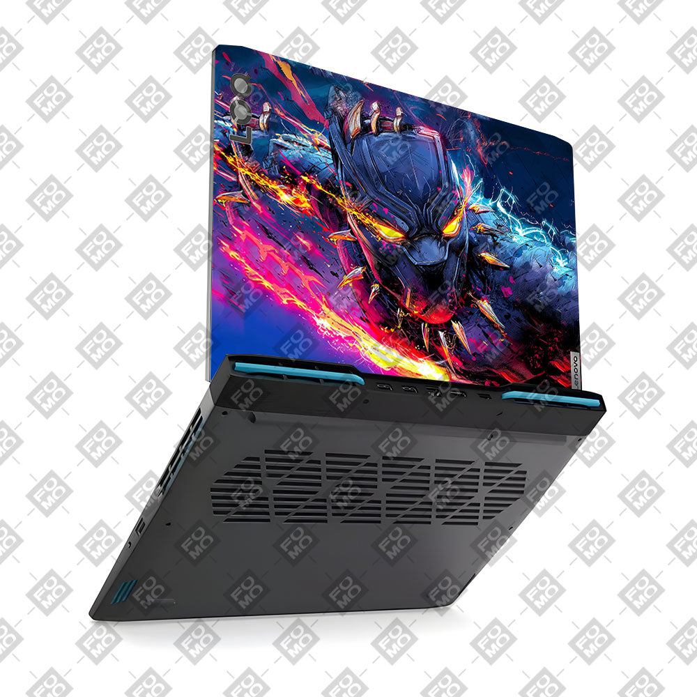 Vibranium Fury Wakandan Charge Lenovo LOQ 2023 15IRH8, 15APH8 Laptop Skin