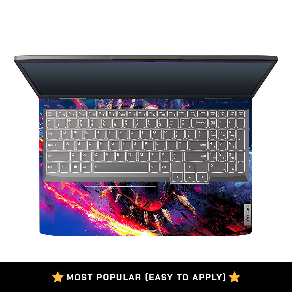 Vibranium Fury Wakandan Charge Lenovo LOQ 2023 15IRH8, 15APH8 Laptop Skin