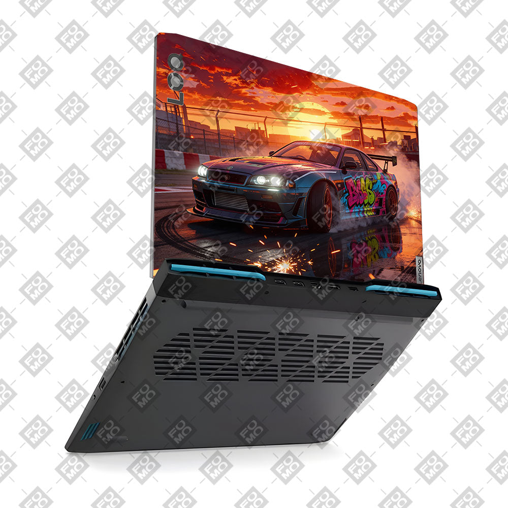 Tokyo Drift Vibes Lenovo LOQ 2023 15IRH8, 15APH8 Laptop Skin
