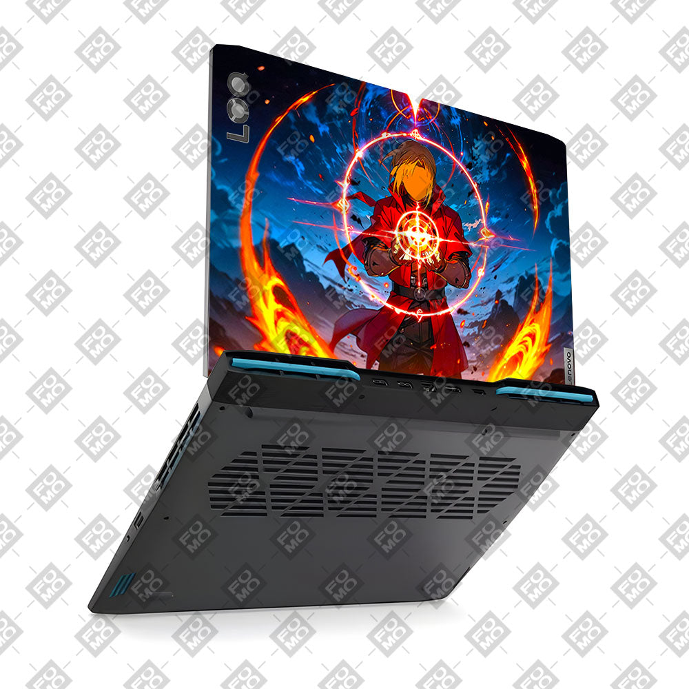 Edward Elric Fullmetal Alchemist Lenovo LOQ 2023 15IRH8, 15APH8 Laptop Skin
