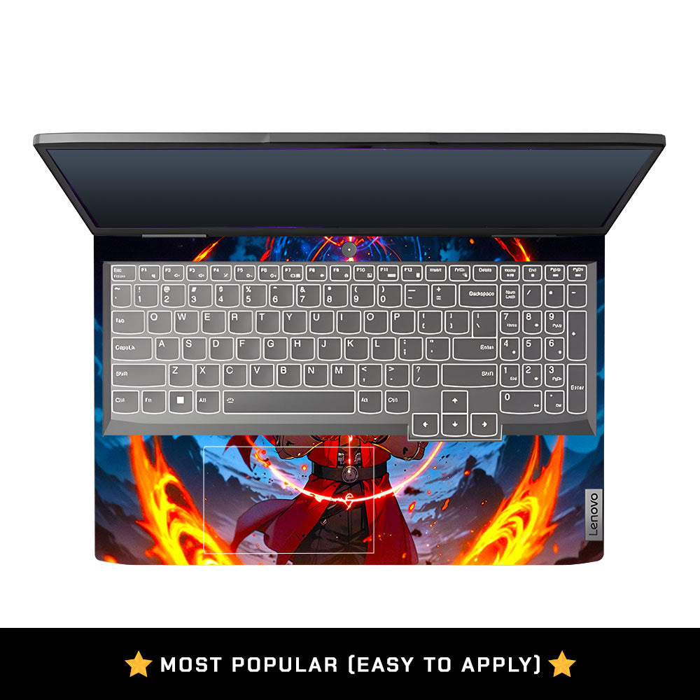 Edward Elric Fullmetal Alchemist Lenovo LOQ 2023 15IRH8, 15APH8 Laptop Skin