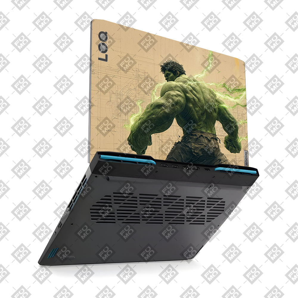 Hulk Unleashed Lenovo LOQ 2023 15IRH8, 15APH8 Laptop Skin