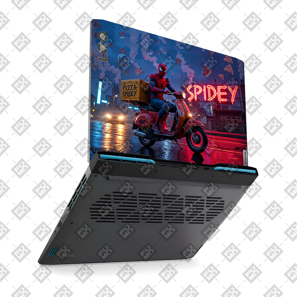 Pizza Spidey Lenovo LOQ 2023 15IRH8, 15APH8 Laptop Skin