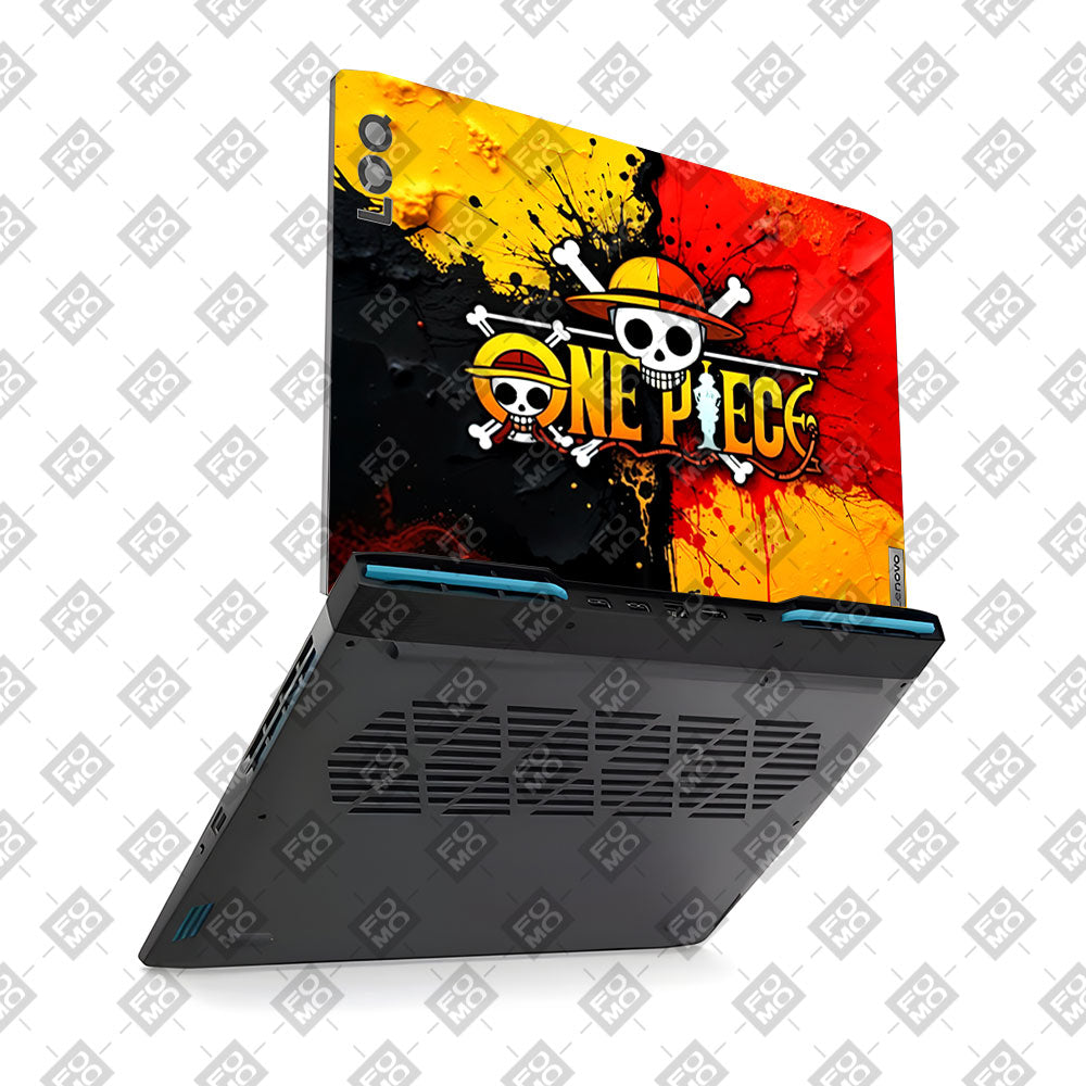One Piece Paint Splash Lenovo LOQ 2023 15IRH8, 15APH8 Laptop Skin