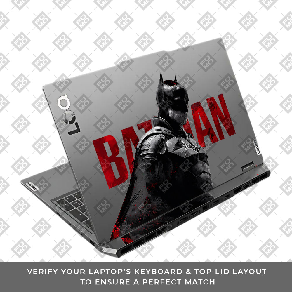 Transparent Shadow Vigilante Lenovo LOQ 2024, 2025 Laptop Skin