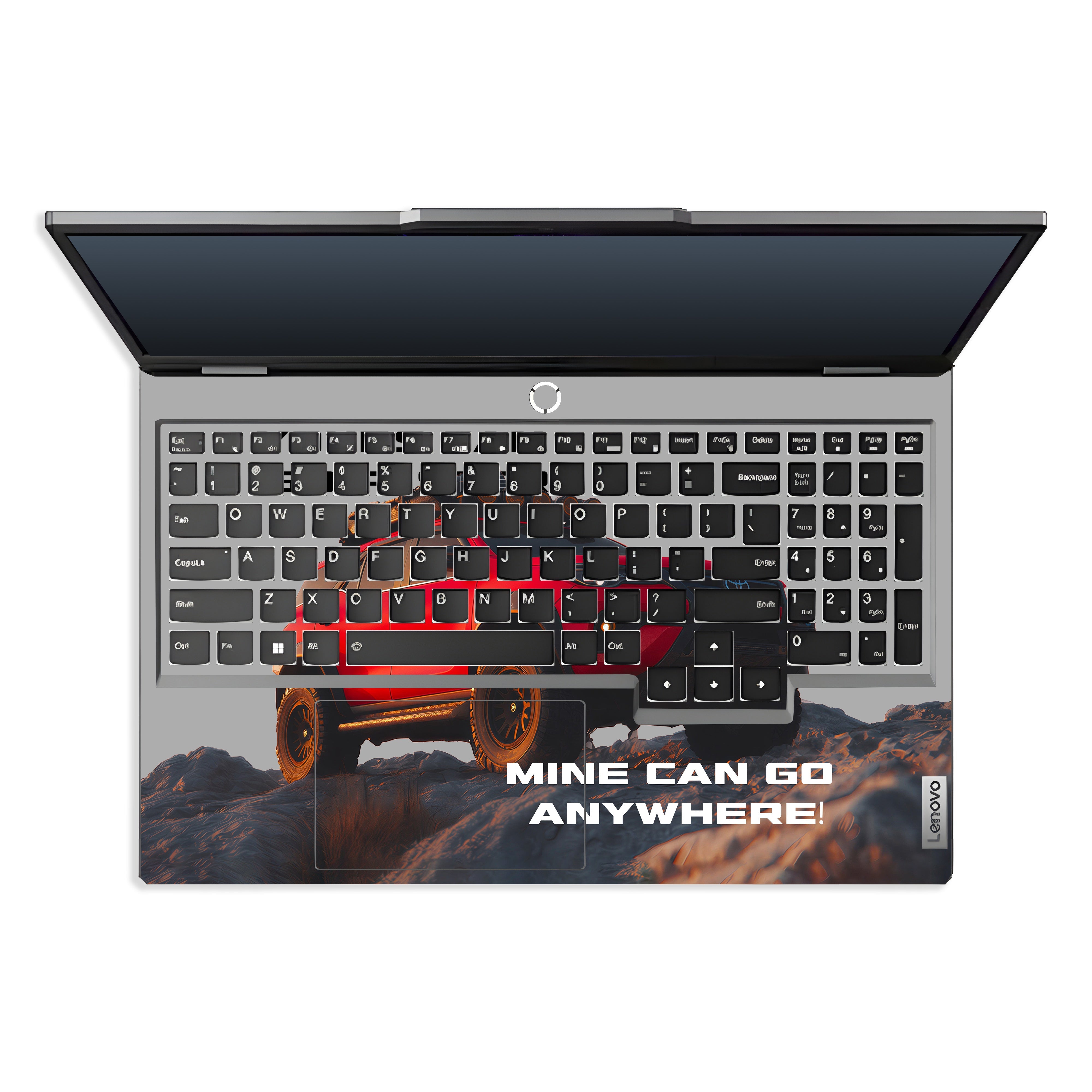 Transparent Off-Road Beast Lenovo LOQ 2024, 2025 Laptop Skin