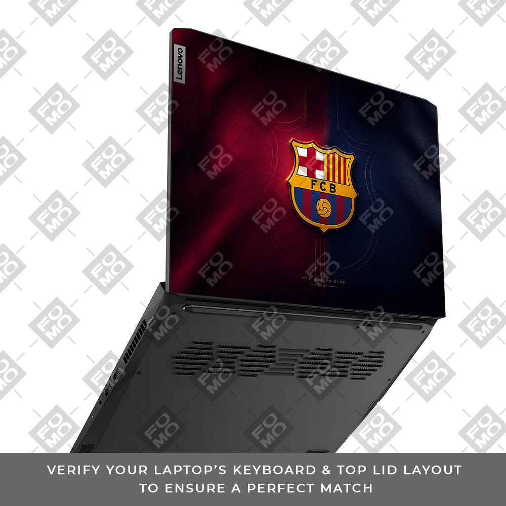 Catalan Pride Barcelona Legacy Lenovo IdeaPad Gaming 3 15ACH6 and 15IHU6 3D Laptop Skin