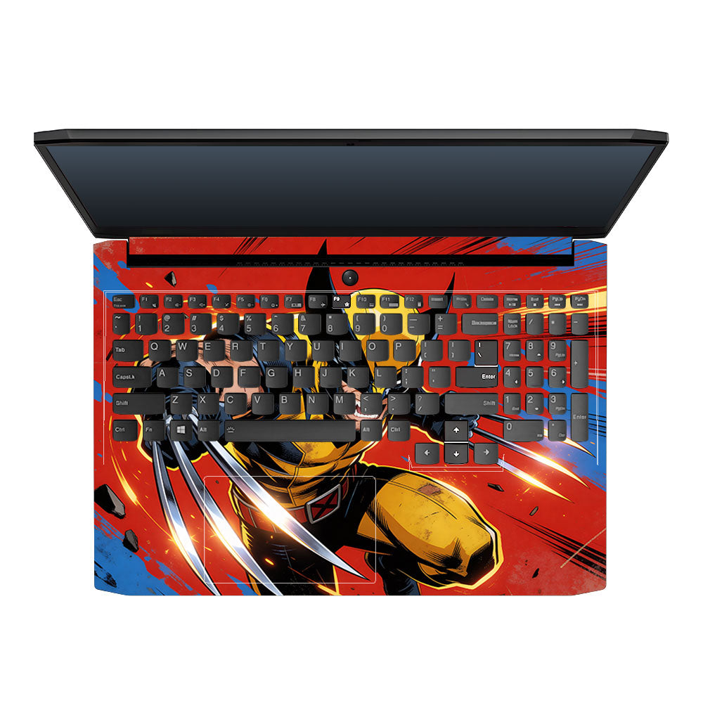 Adamantium Rage Lenovo IdeaPad Gaming 3 15ACH6 and 15IHU6 3D Laptop Skin