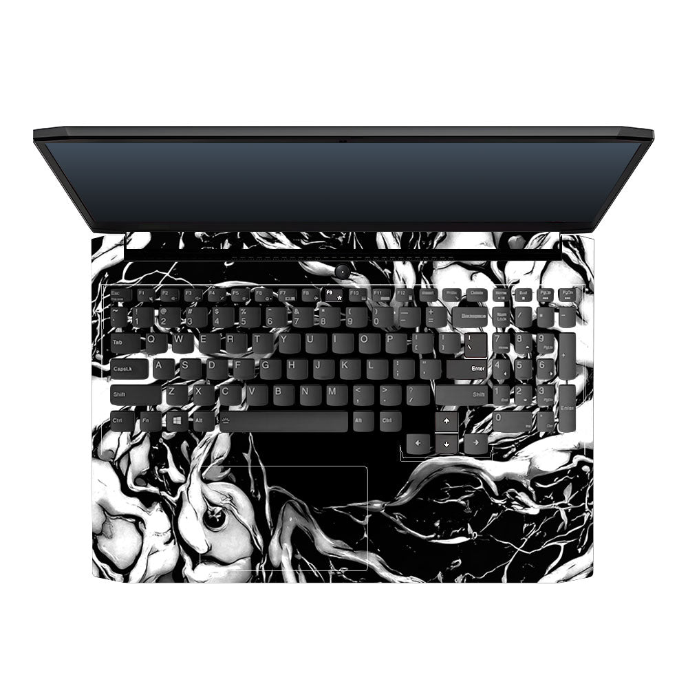 Spiderman Web Black Lenovo IdeaPad Gaming 3 15ACH6 and 15IHU6 3D Laptop Skin