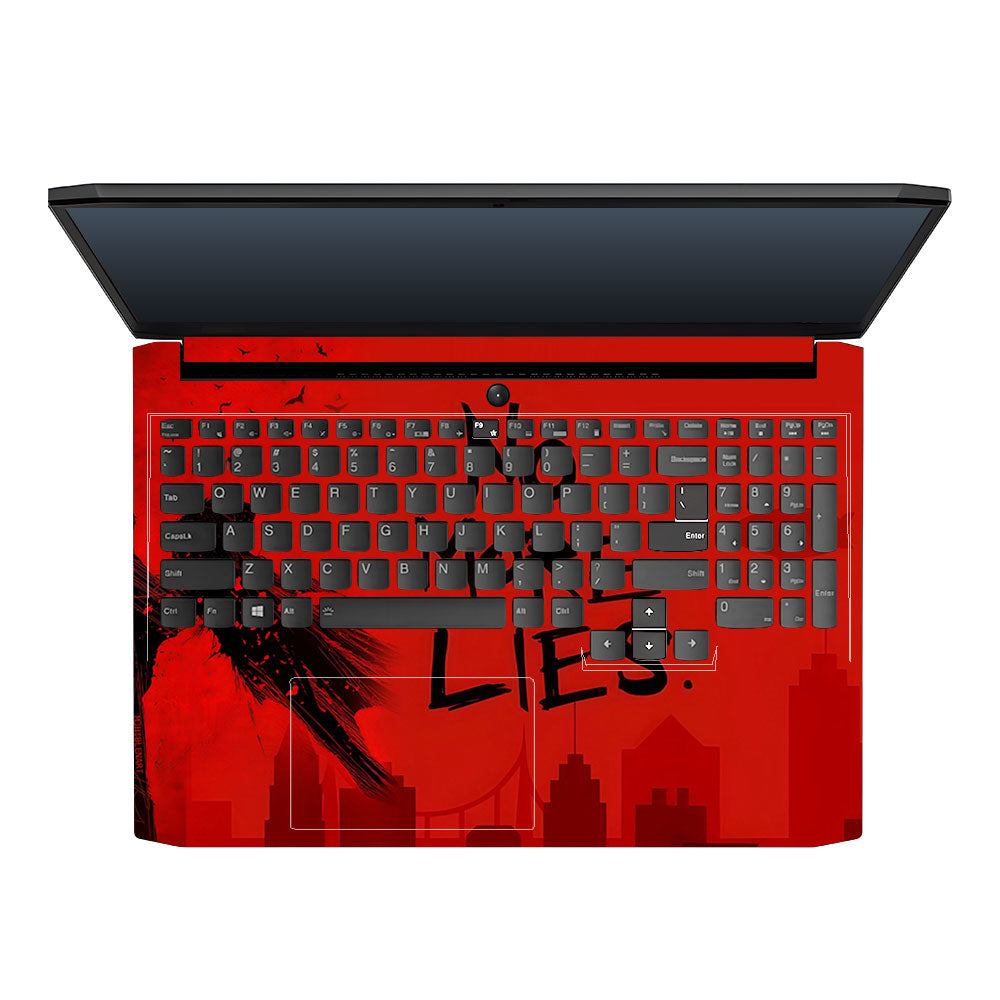 Batman No More Lies Lenovo IdeaPad Gaming 3 15ACH6 and 15IHU6 3D Laptop Skin