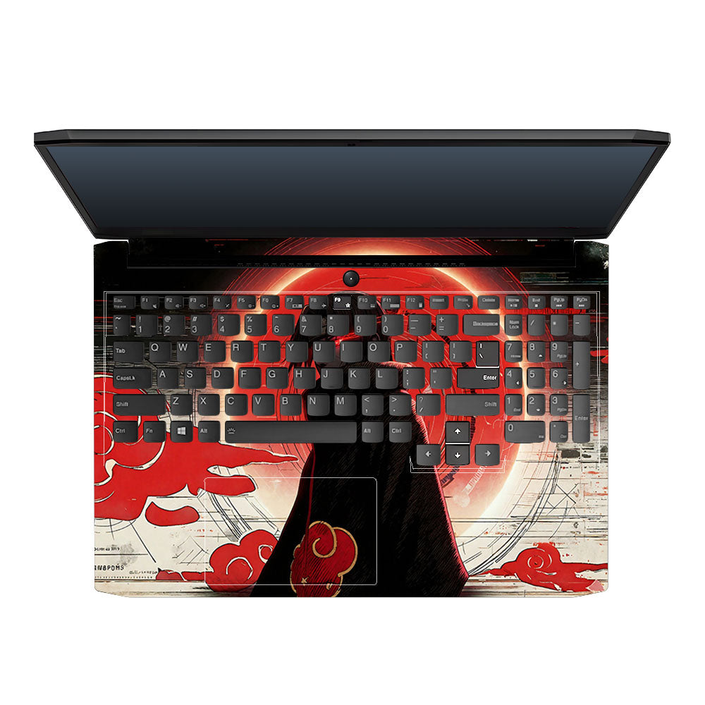 Itachi Uchiha Mark of the Akatsuki Lenovo IdeaPad Gaming 3 15ACH6 and 15IHU6 3D Laptop Skin
