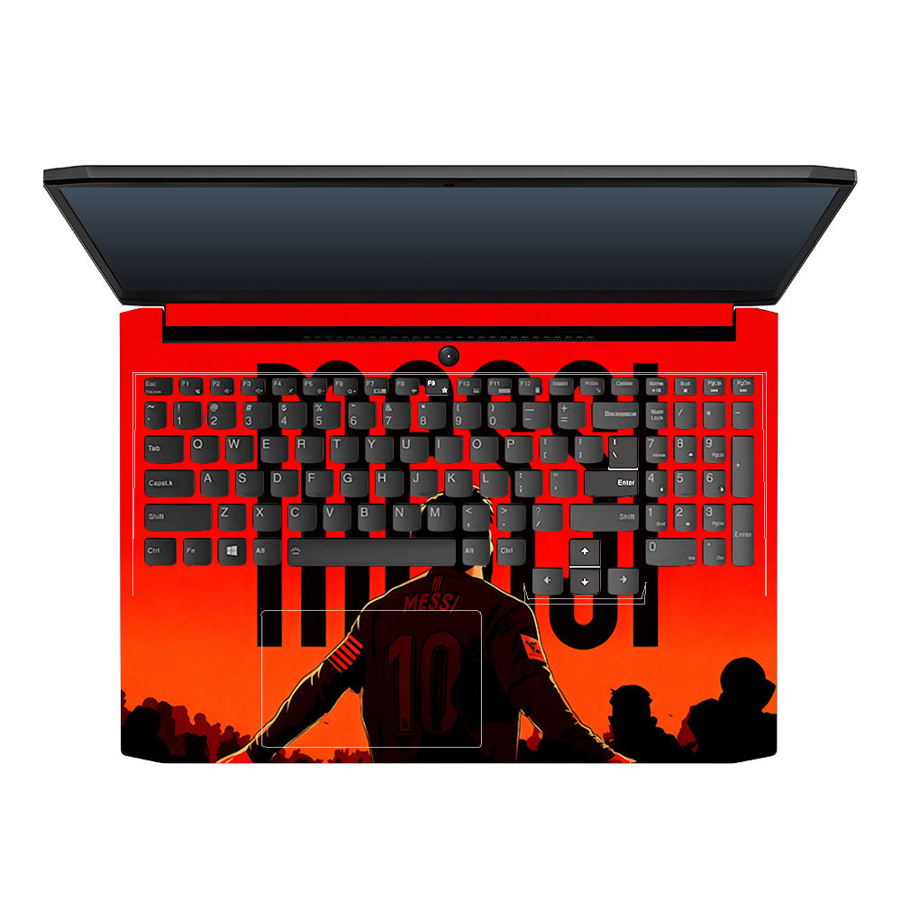 Messi Red Aura Lenovo IdeaPad Gaming 3 15ACH6 and 15IHU6 3D Laptop Skin