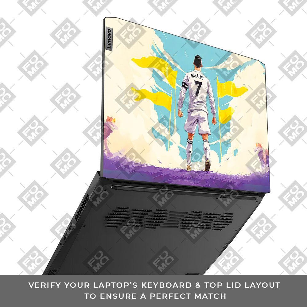 Ronaldo Final Boss Lenovo IdeaPad Gaming 3 15ACH6 and 15IHU6 3D Laptop Skin