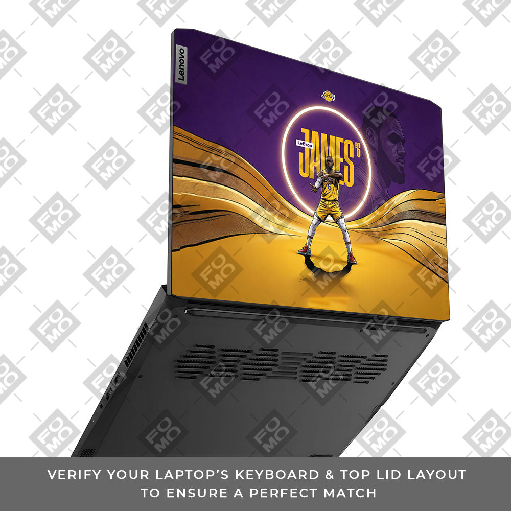 LeBron Legacy Lenovo IdeaPad Gaming 3 15ACH6 and 15IHU6 3D Laptop Skin