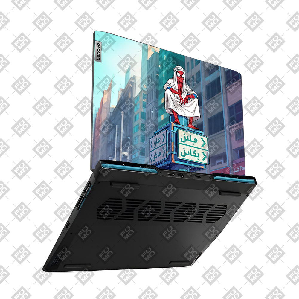 Arabian Spider Man Lenovo IdeaPad Gaming 3 15ARH7 and 15IAH7 3D Laptop Skin