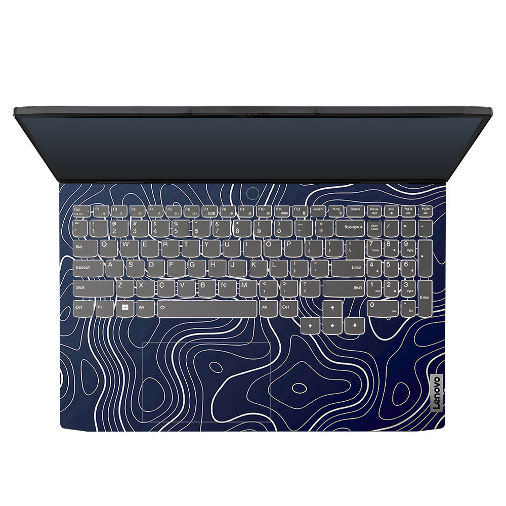Fluid Lines Design Lenovo IdeaPad Gaming 3 15ARH7 and 15IAH7 3D Laptop Skin