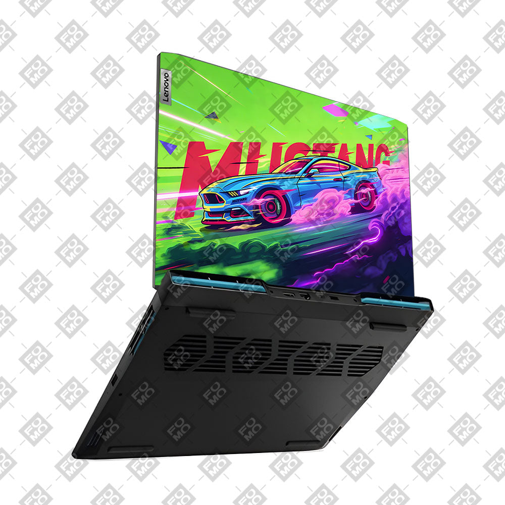 Ford Mustang Legacy Lenovo IdeaPad Gaming 3 15ARH7 and 15IAH7 3D Laptop Skin