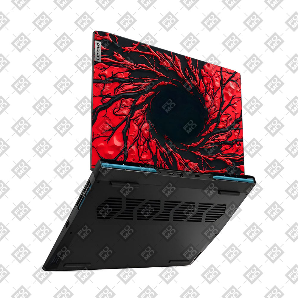 Spiderman Web Red Lenovo IdeaPad Gaming 3 15ARH7 and 15IAH7 3D Laptop Skin