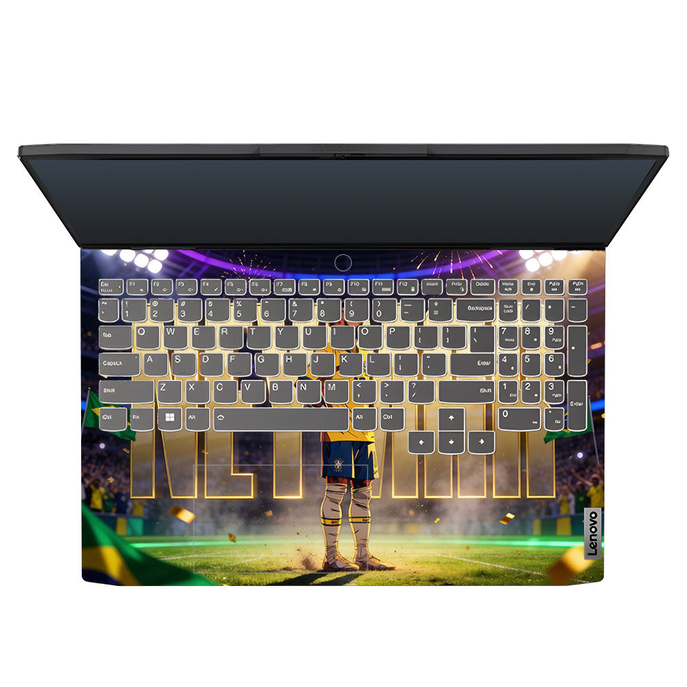 Neymar Golden Aura Lenovo IdeaPad Gaming 3 15ARH7 and 15IAH7 3D Laptop Skin