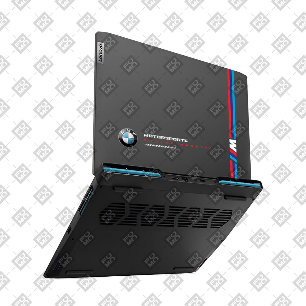 Transparent BMW Racing Graphic Lenovo IdeaPad Gaming 3 15ARH7 and 15IAH7 Laptop Skin