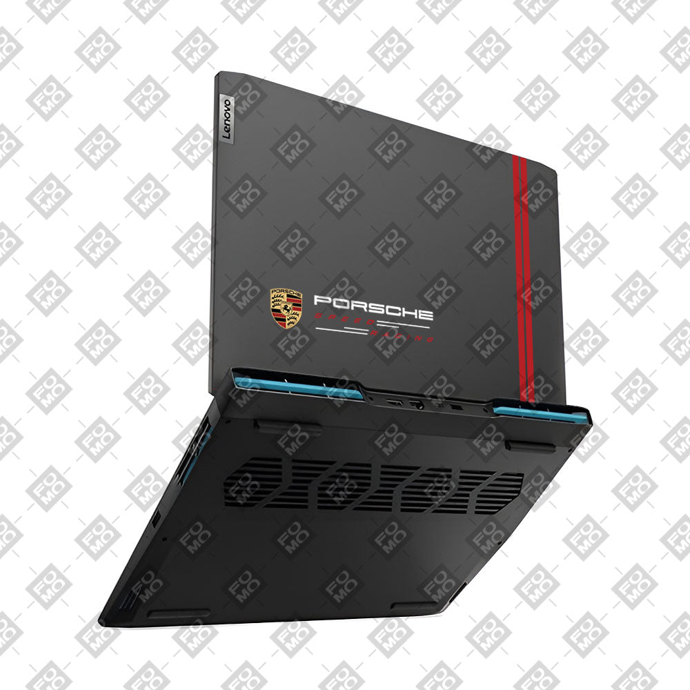 Transparent Porsche Motorsport Graphic Lenovo IdeaPad Gaming 3 15ARH7 and 15IAH7 Laptop Skin