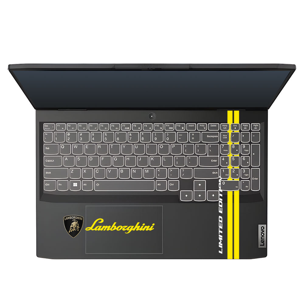 Transparent Lamborghini Limited Edition Lenovo IdeaPad Gaming 3 15ARH7 and 15IAH7 Laptop Skin