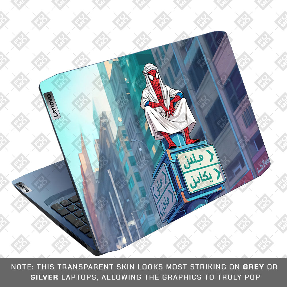 Arabian Spider Man Lenovo Ideapad Gaming 3 15ARH05 and 15IMH05 3D Laptop Skin