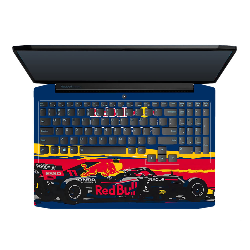 Red Bull Racing Formula One Team Lenovo Ideapad Gaming 3 15ARH05 and 15IMH05 3D Laptop Skin