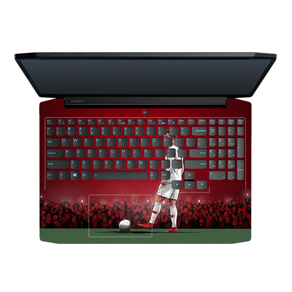 Ronaldo Cold Mode Lenovo Ideapad Gaming 3 15ARH05 and 15IMH05 3D Laptop Skin