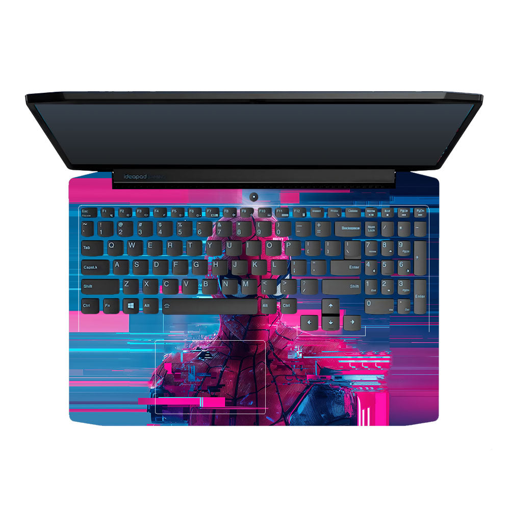 Glitch Spider Lenovo Ideapad Gaming 3 15ARH05 and 15IMH05 3D Laptop Skin