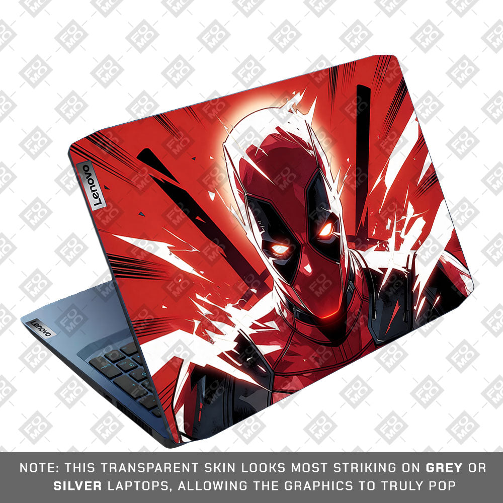 Deadpool Red Fury Lenovo IdeaPad Gaming 3 15ARH05 and 15IMH05 3D Laptop Skin