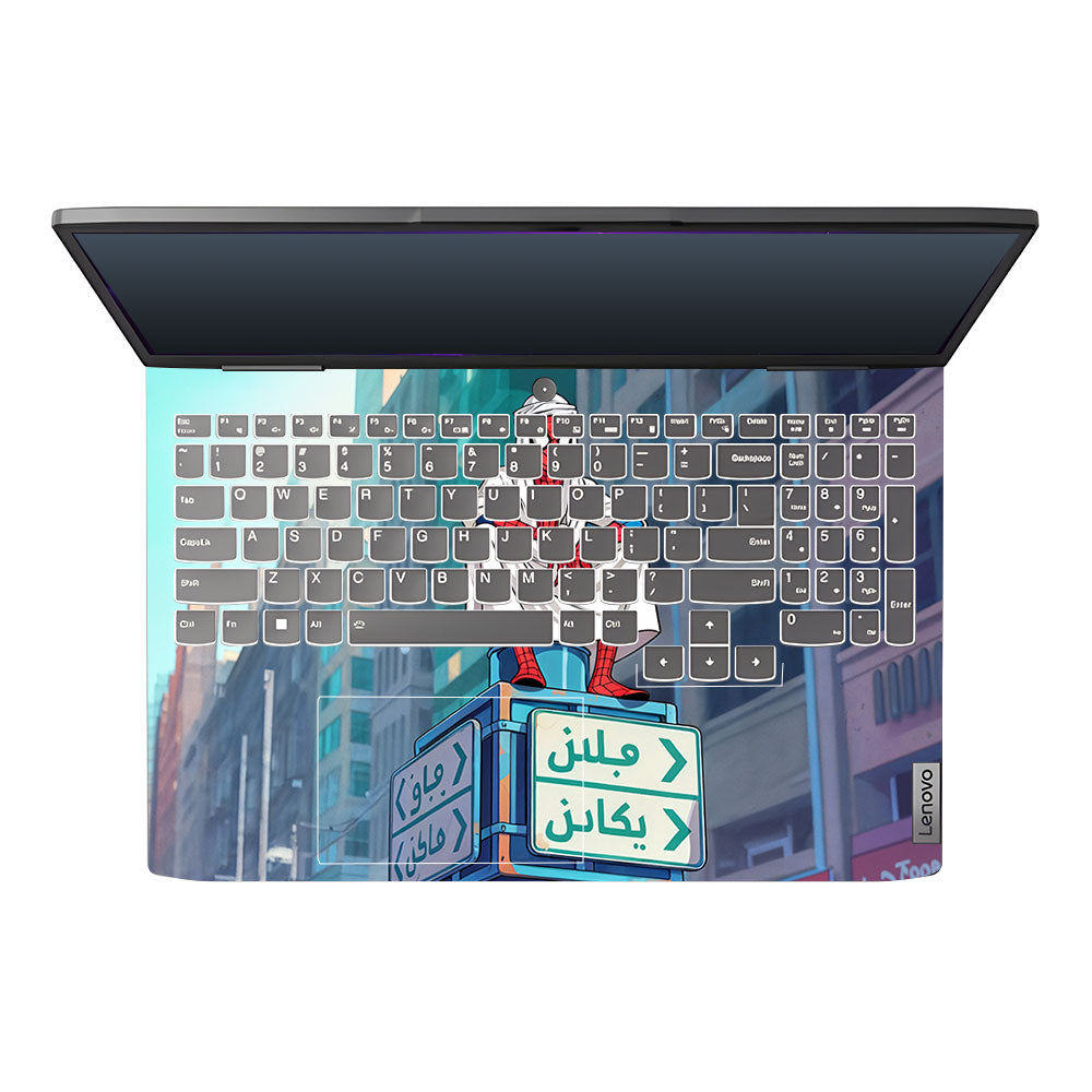 Arabian Spider Man Lenovo LOQ 2023 15IRH8, 15APH8  3D Laptop Skin