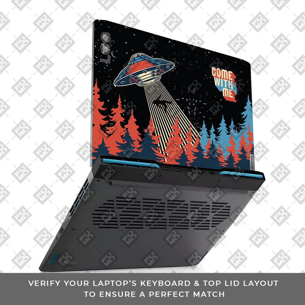 Come with Me Lenovo LOQ 2023 15IRH8, 15APH8  3D Laptop Skin
