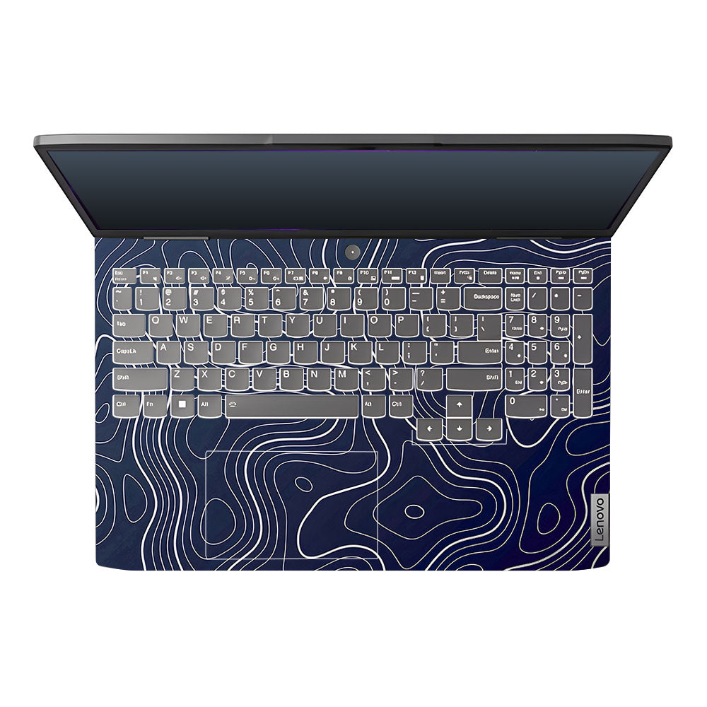 Fluid Lines Design Lenovo LOQ 2023 15IRH8, 15APH8  3D Laptop Skin
